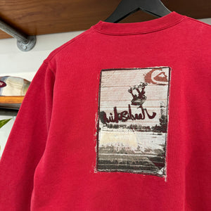 2000'S QUIKSILVER SKATEBOARDING GRAPHIC SWEATSHIRT - S