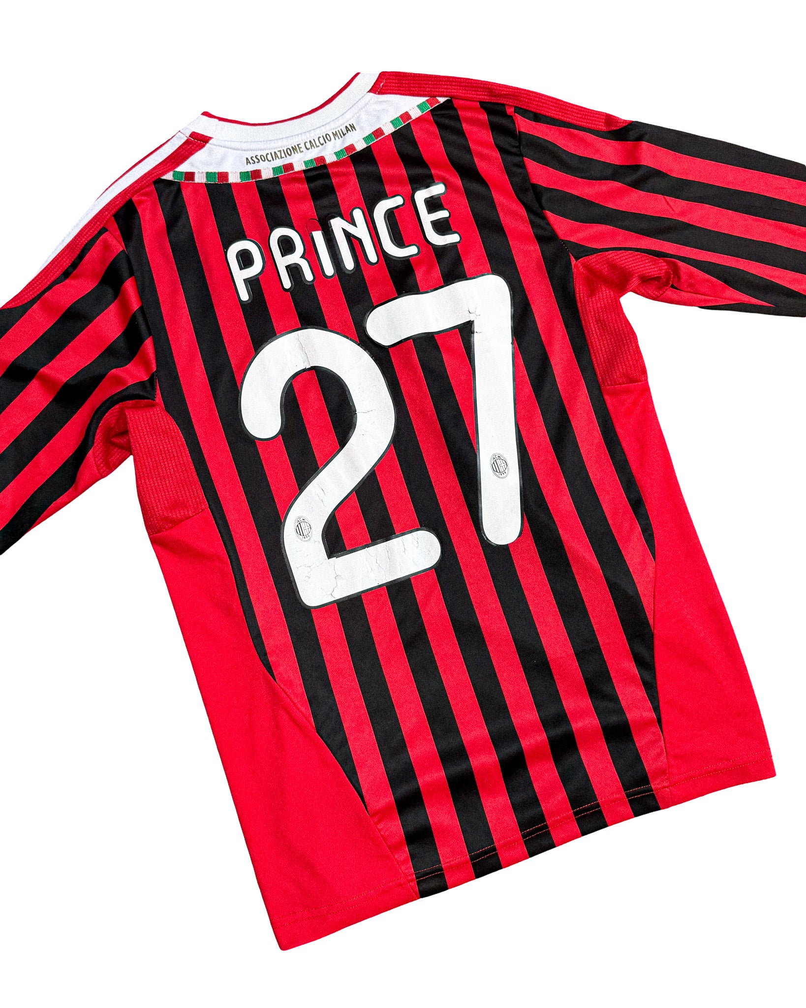 2012 ADIDAS AC MILAN ‘KEVIN-PRINCE BOATENG’ JERSEY - M