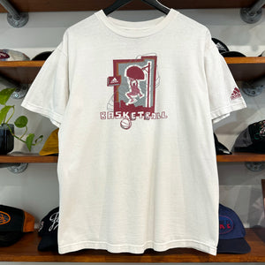 2000'S ADIDAS BASKETBALL GRAPHIC TEE - M