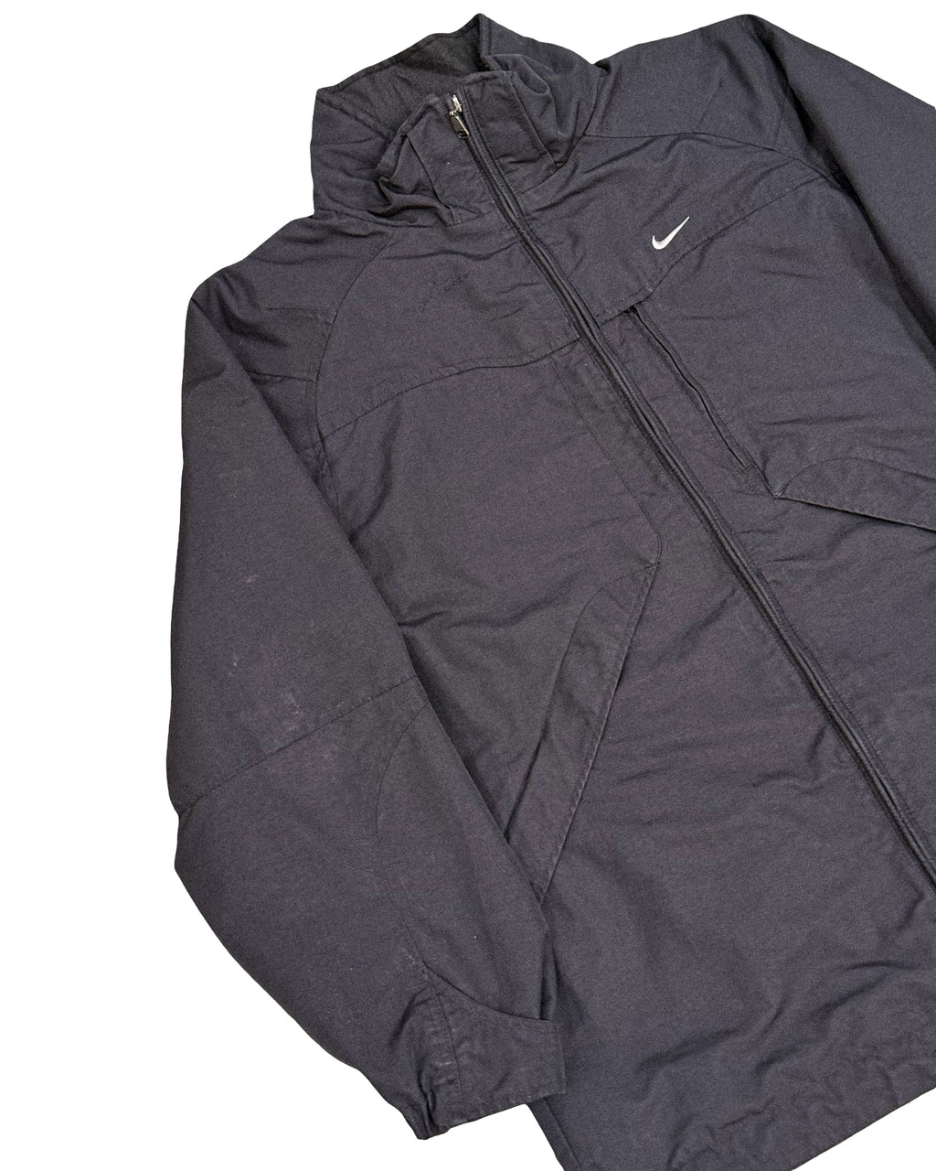 2000'S NIKE SWOOSH EMBROIDERED JACKET - L