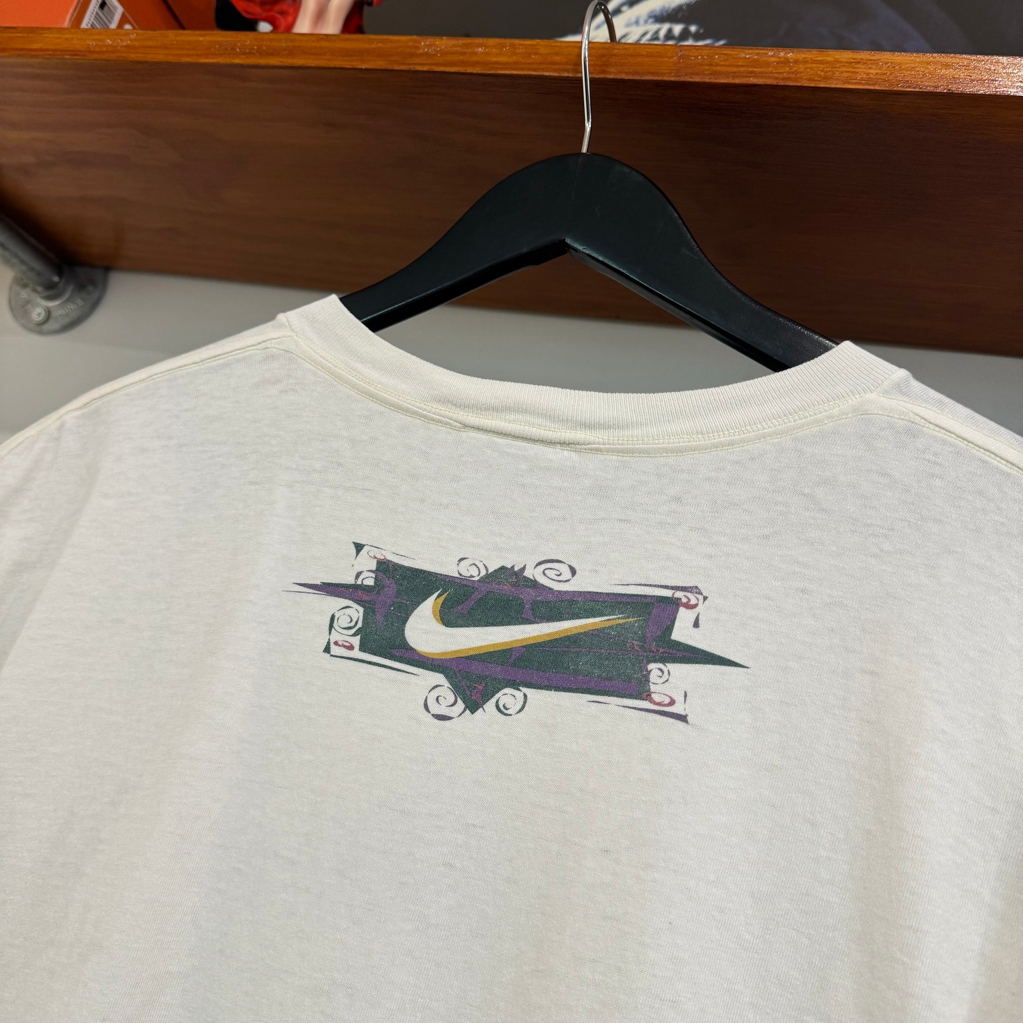 1990'S NIKE JUST DO IT GRAPHIC TEE - L/XL