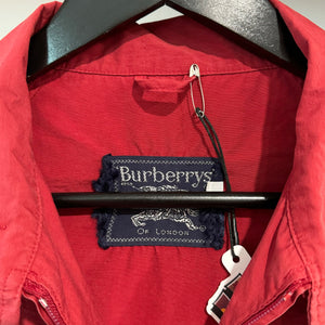 1990'S BURBERRY BOOT EMBROIDERED HARRINGTON JACKET - M