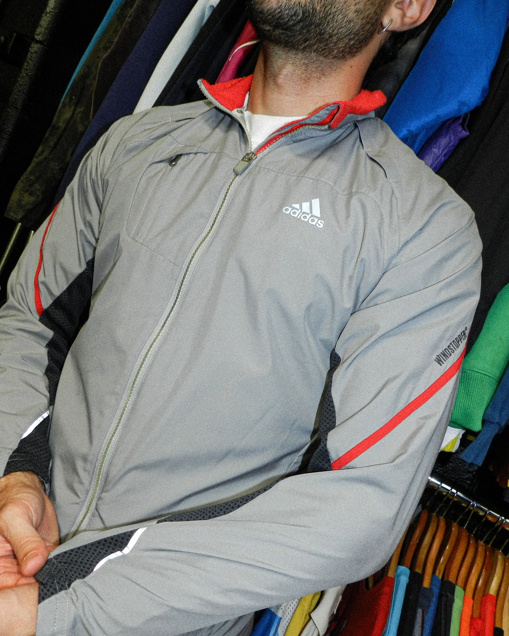 2009 ADIDAS CLIMA365 SPRAY JACKET - M