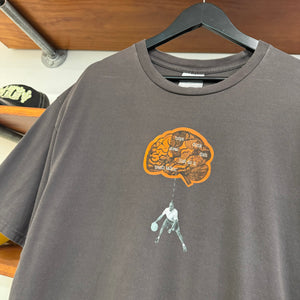 2000'S NIKE "THINK BEFORE YOU DRIVE" GRAPHIC TEE - L/XL