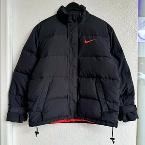 1990'S NIKE SWOOSH PUFFER JACKET - M/L