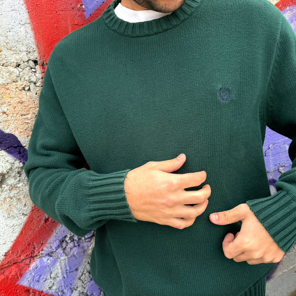 2000'S RL CHAPS KNITTED SWEATER - L