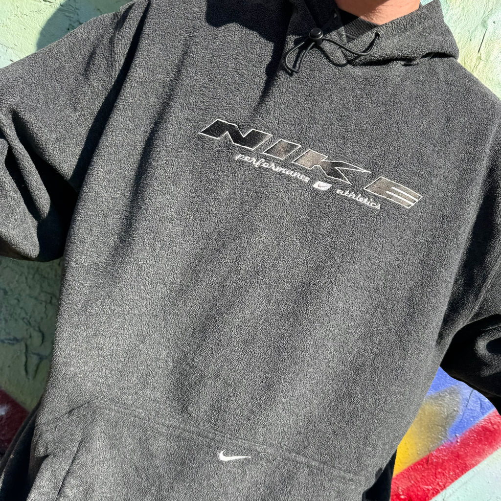 2000'S NIKE ATHLETICS FLEECE HOODIE - XXL