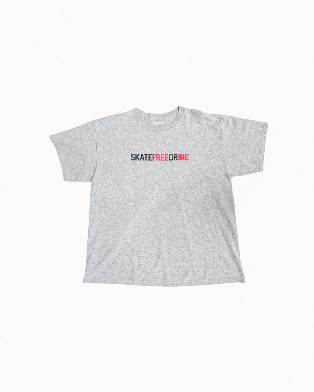 2000'S NIKE 'SKATE FREE OR DIE' GRAPHIC TEE - XL