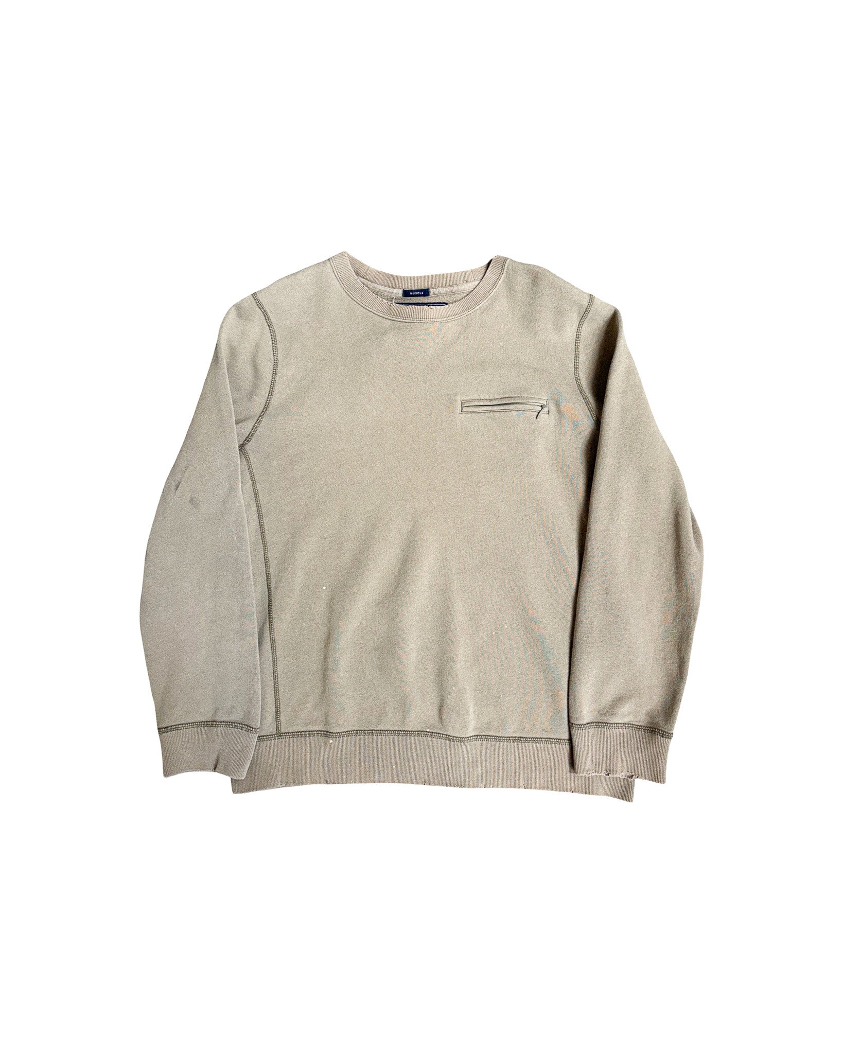 2000'S ABERCROMBIE & FITCH STASH SWEATSHIRT - M