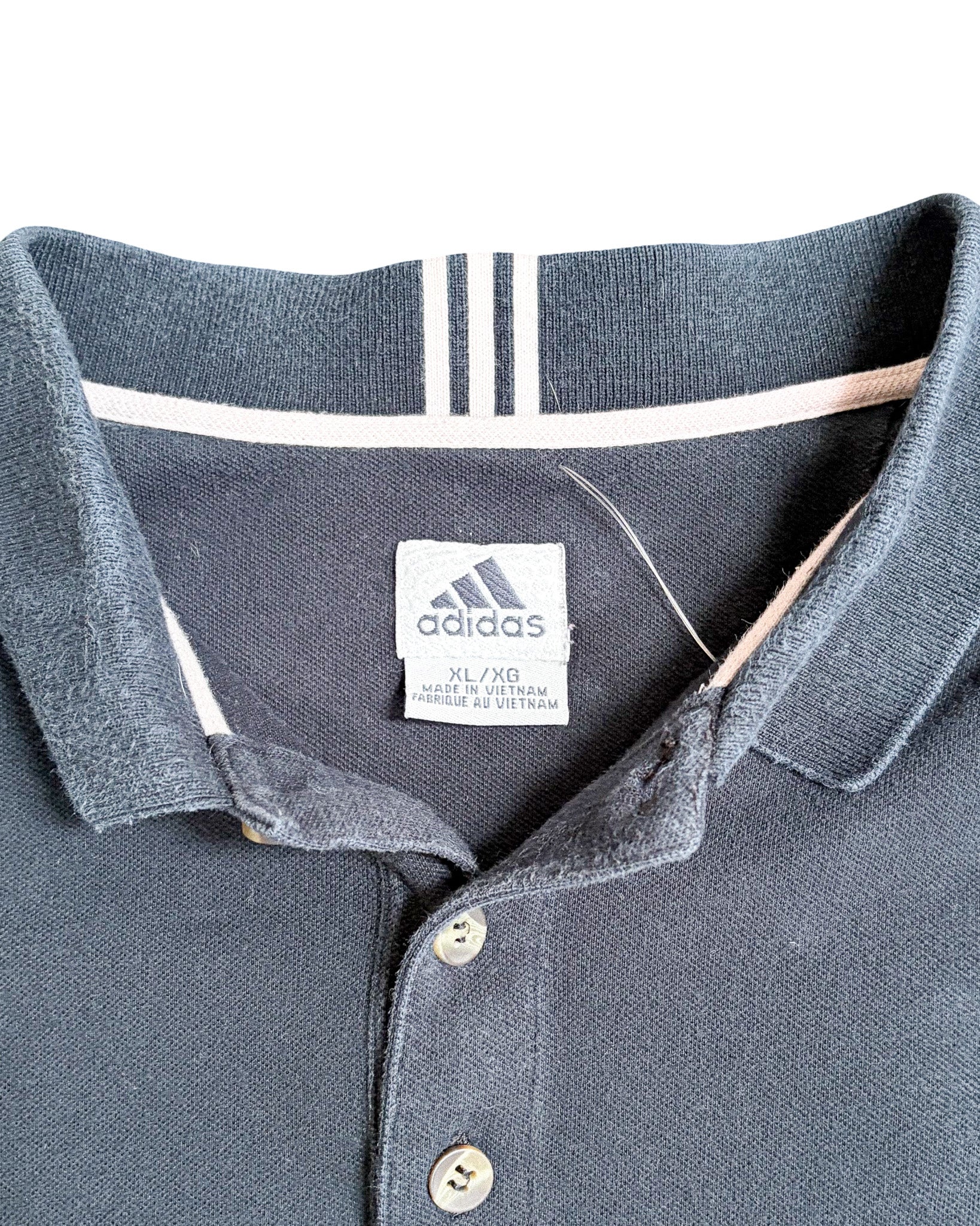 2003 ADIDAS LONG SLEEVE EMBROIDERED RUGBY SHIRT - L/XL