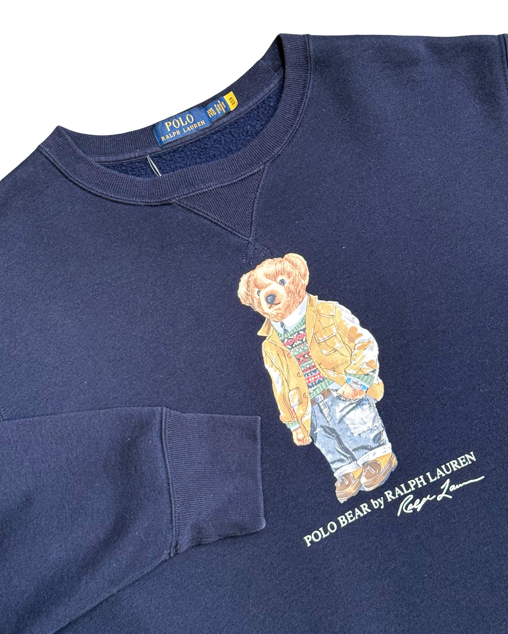 2000'S POLO BEAR RALPH LAUREN SWEATSHIRT - XXL