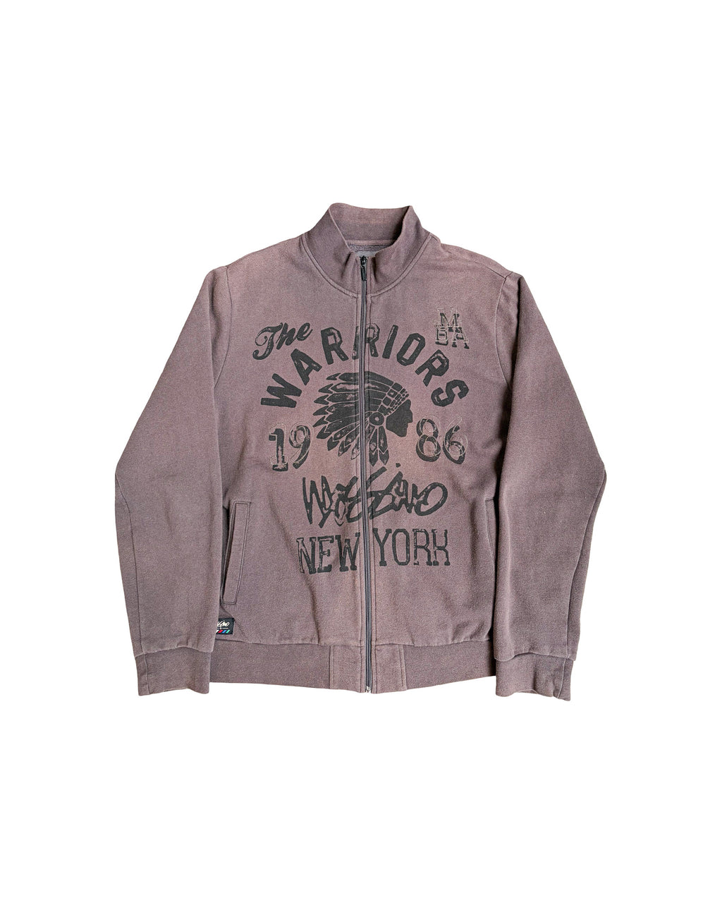 2000'S MASSIMO 'THE WARRIORS' ZIP UP JACKET - L