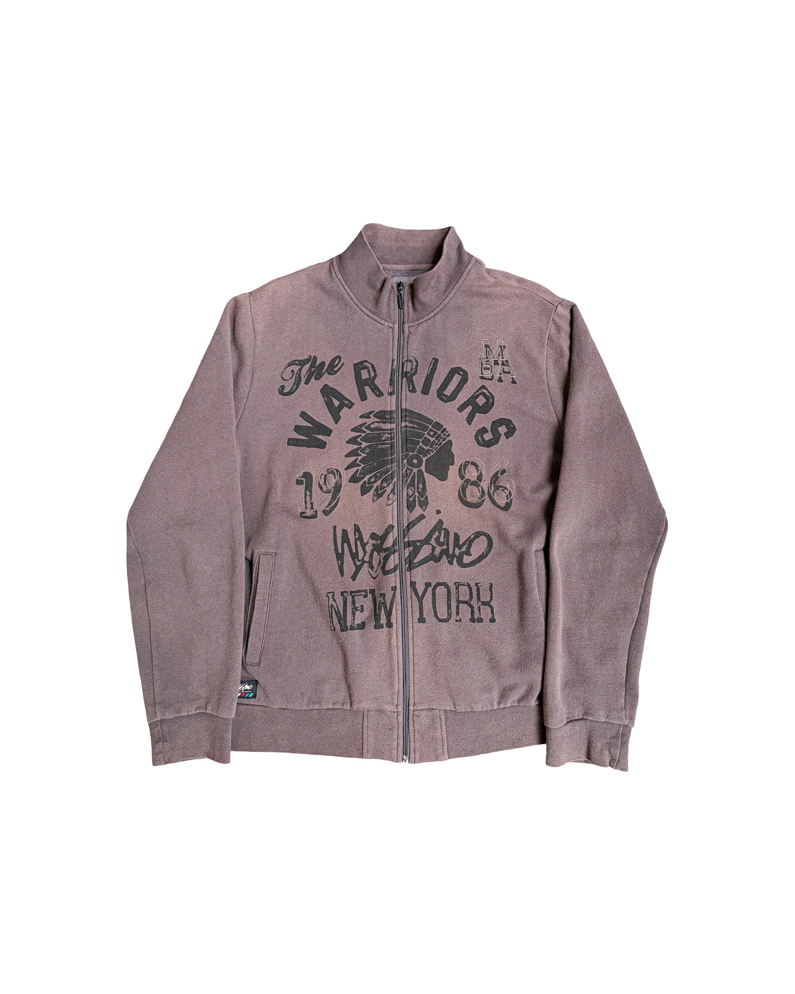 2000'S MASSIMO 'THE WARRIORS' ZIP UP JACKET - L