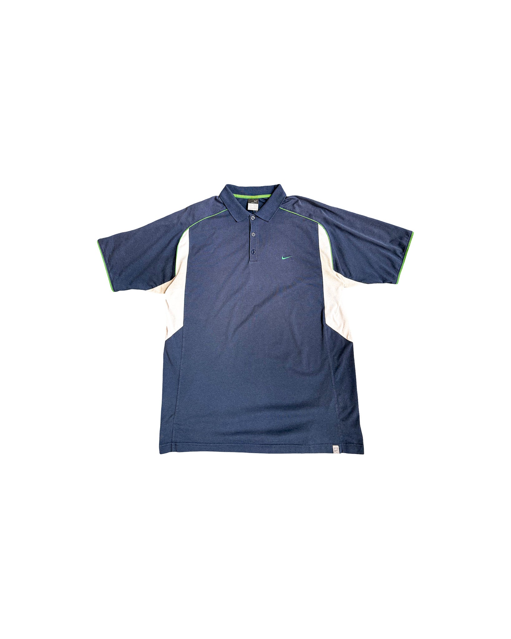 2000'S NIKE CHALLENGE COURT DRI-FIT POLO SHIRT - L