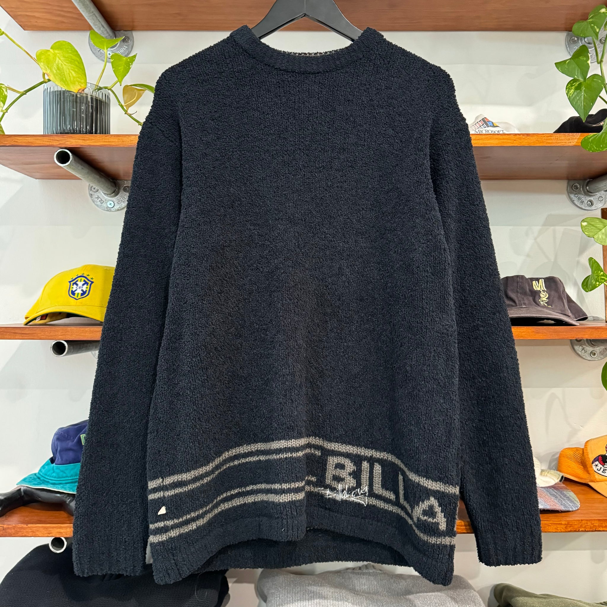 2000'S BILLABONG KNIT SWEATER - L