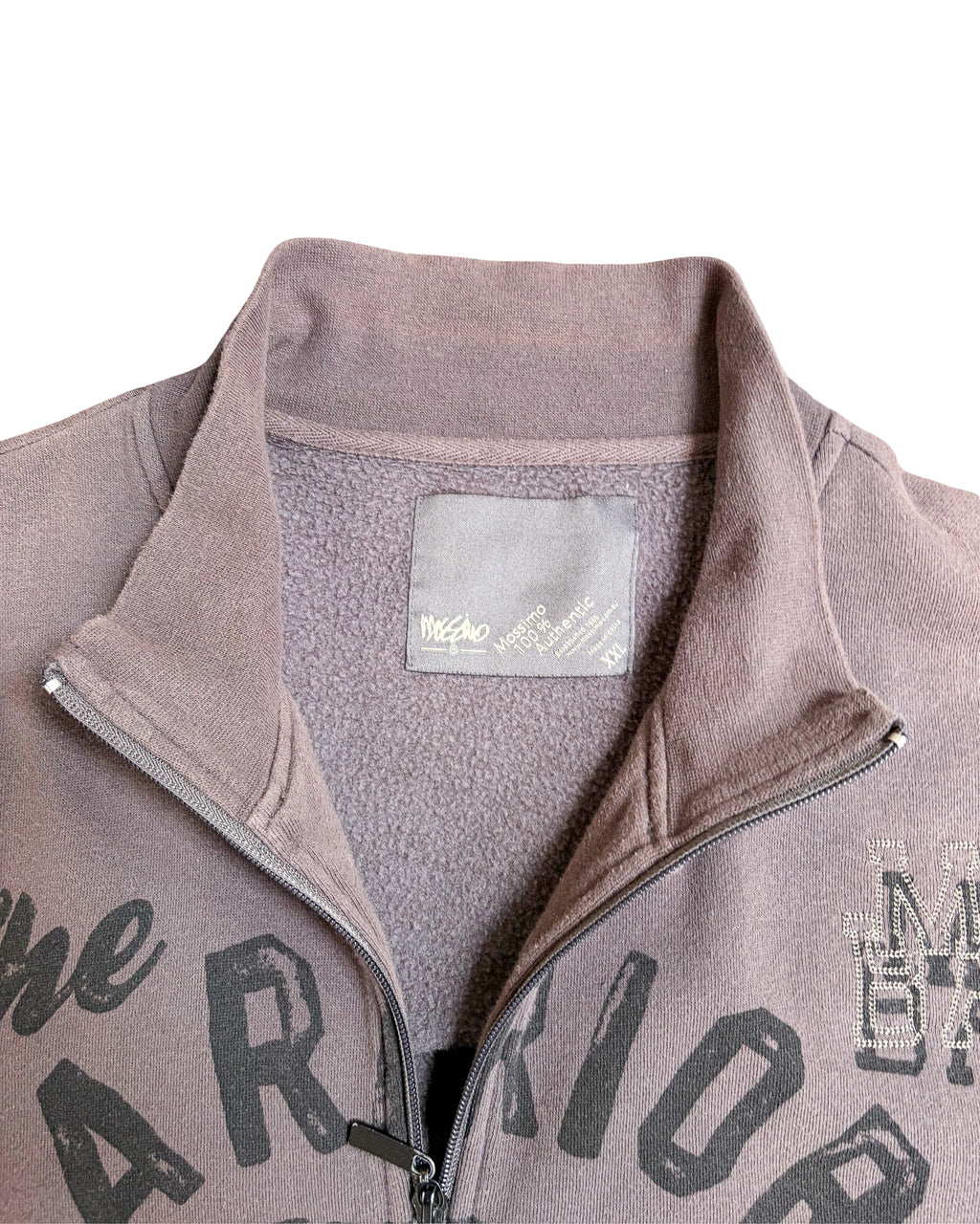 2000'S MASSIMO 'THE WARRIORS' ZIP UP JACKET - L