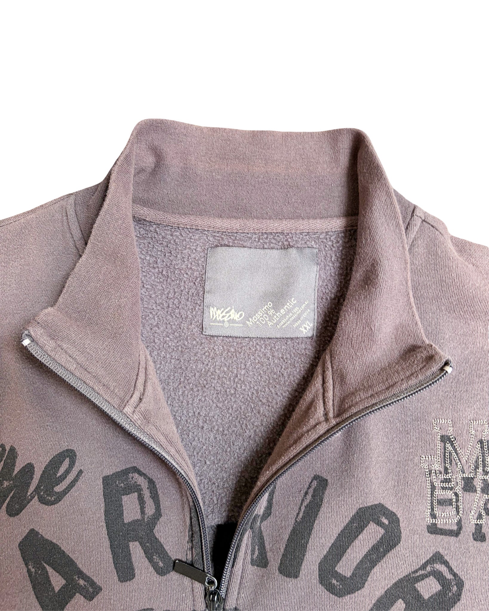 2000'S MASSIMO 'THE WARRIORS' ZIP UP JACKET - L