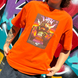 2000'S NIKE "GODZILLA VS BARKLEY" GRAPHIC TEE - L