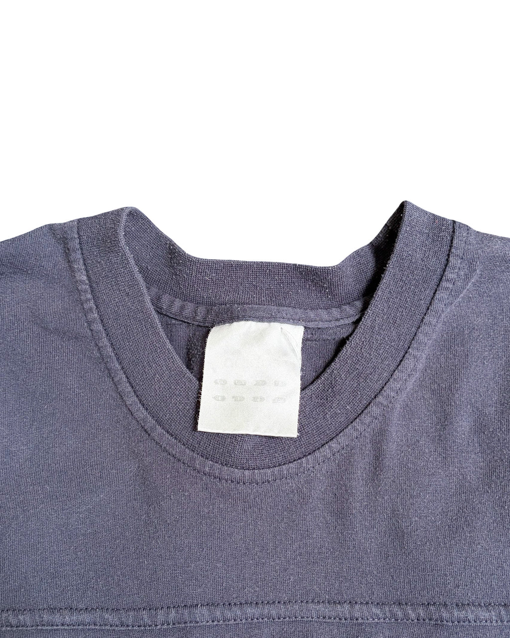 2003 ADIDAS EMBROIDERED BOX LOGO TEE - M