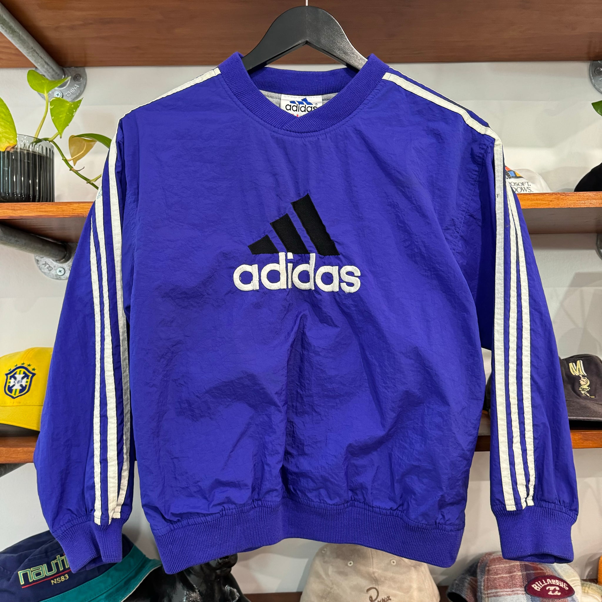 1990’S ADIDAS LINED PULLOVER - XS