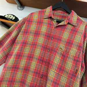 2000'S TIMBERLAND PLAID BUTTON UP - XXL