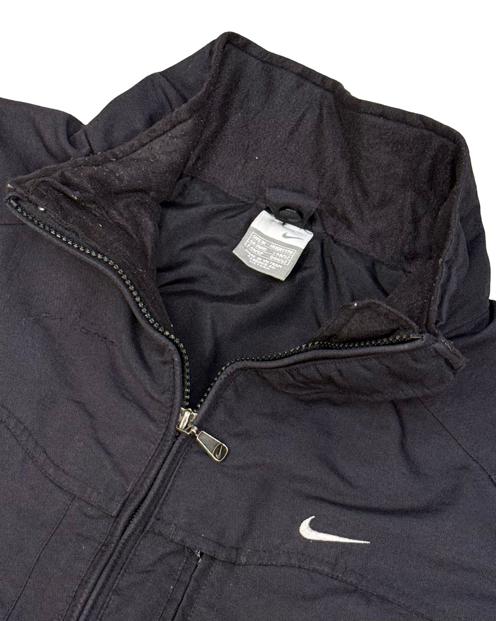 2000'S NIKE SWOOSH EMBROIDERED JACKET - L