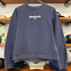 2000'S REEBOK TEXTURED LOGO SWEATSHIRT - S