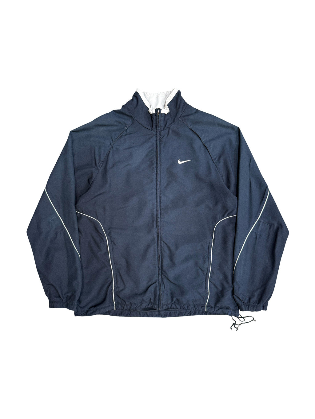 2000'S NIKE DRI-FIT EMBROIDERED SPRAY JACKET - L