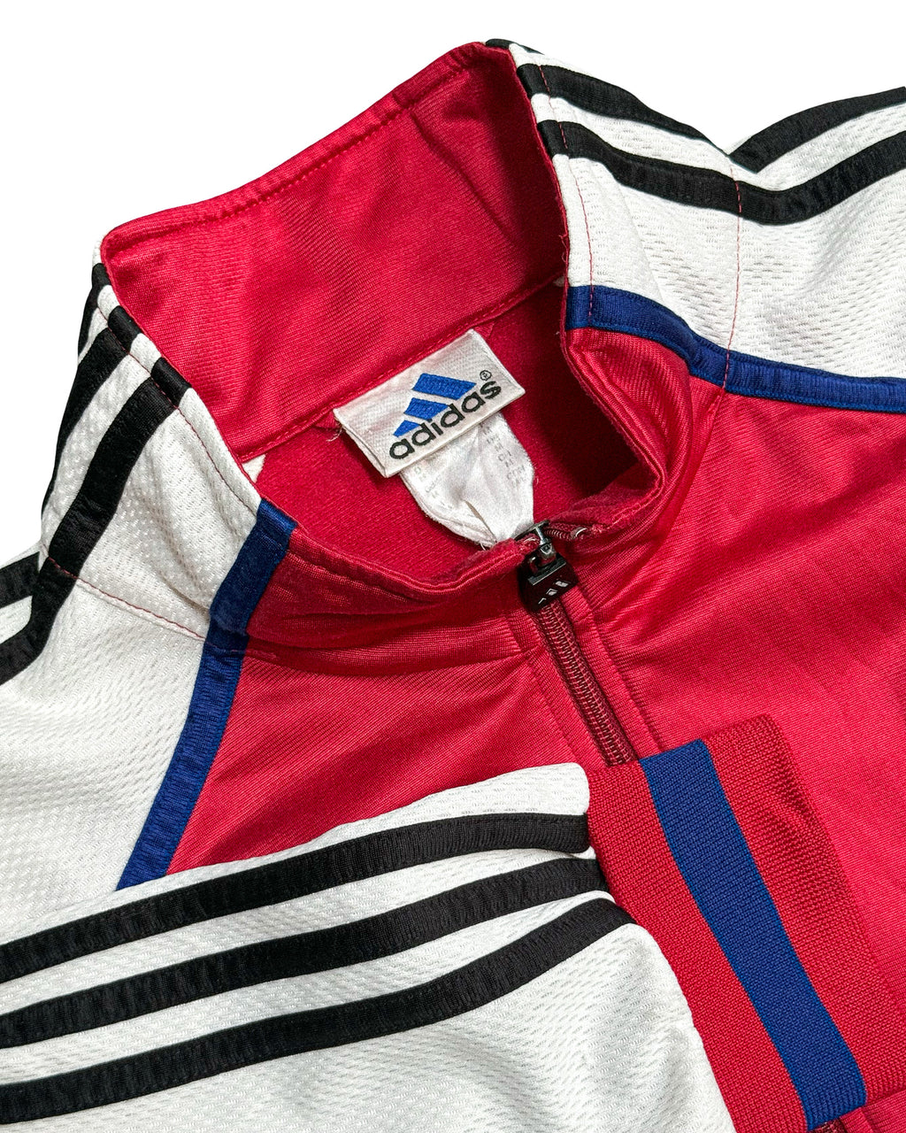 2000'S ADIDAS THREE-TONE TRACK JACKET (REMOVABLE SLEEVES) - M/L
