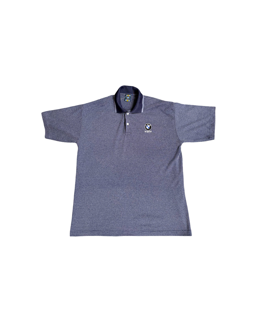 2000'S BMW EMBROIDERED POLO SHIRT - L