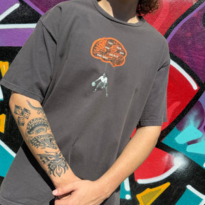 2000'S NIKE "THINK BEFORE YOU DRIVE" GRAPHIC TEE - L/XL