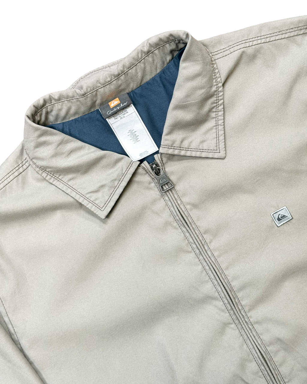 2000'S QUIKSILVER WORKWEAR EMBROIDERED JACKET - L