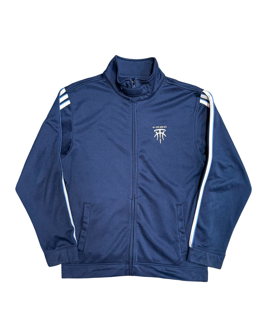 2005 ADIDAS T-MAC EMBROIDERED TRACK JACKET - M