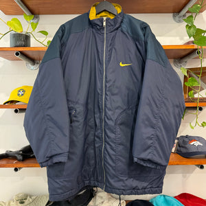 1990'S NIKE SWOOSH QUILTED JACKET - XL/XXL