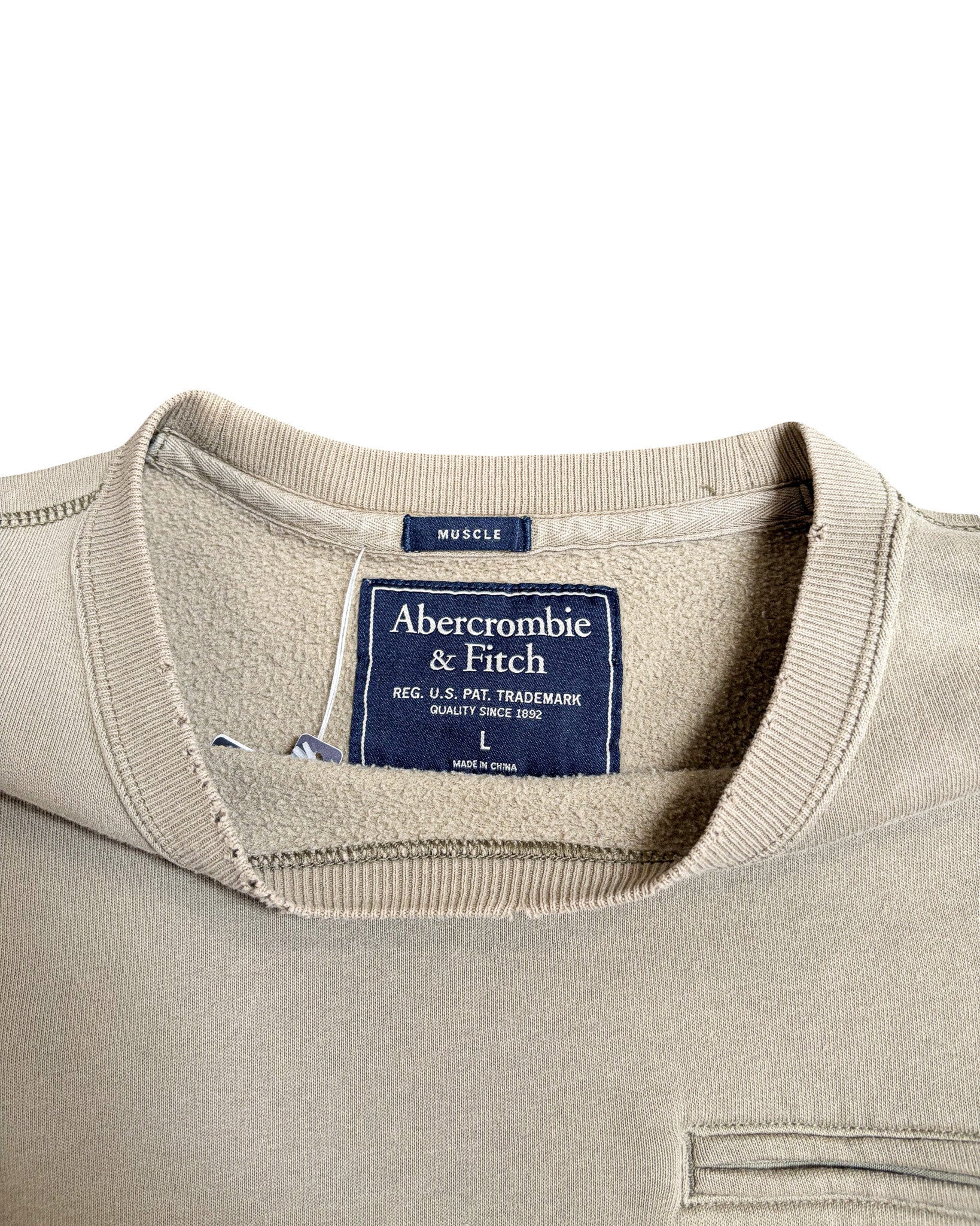 2000'S ABERCROMBIE & FITCH STASH SWEATSHIRT - M