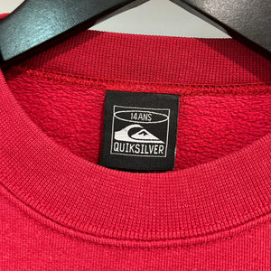 2000'S QUIKSILVER SKATEBOARDING GRAPHIC SWEATSHIRT - S