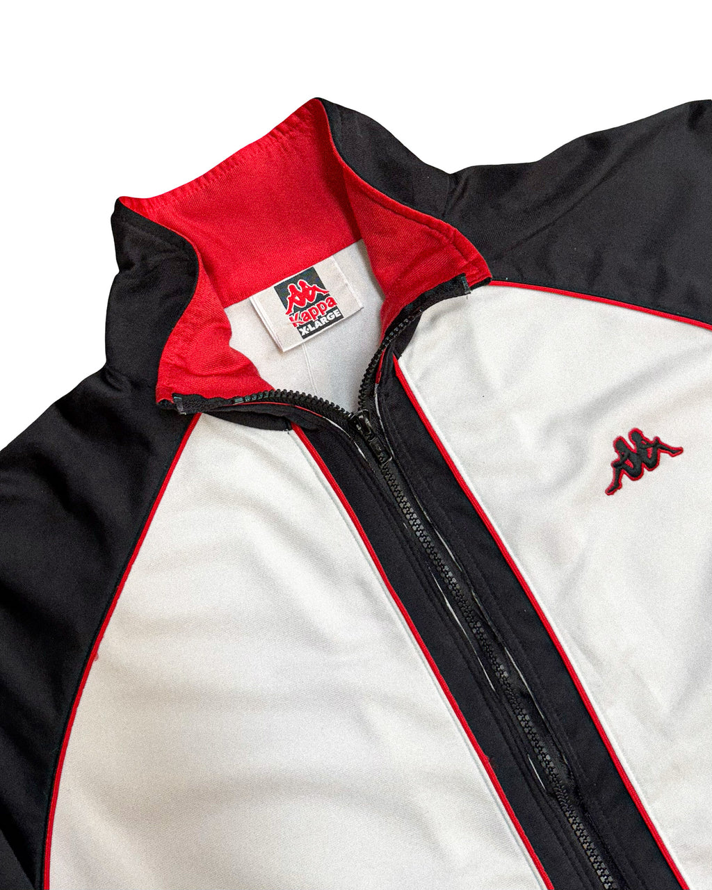 2000'S KAPPA TWO-TONE TRACK JACKET - L