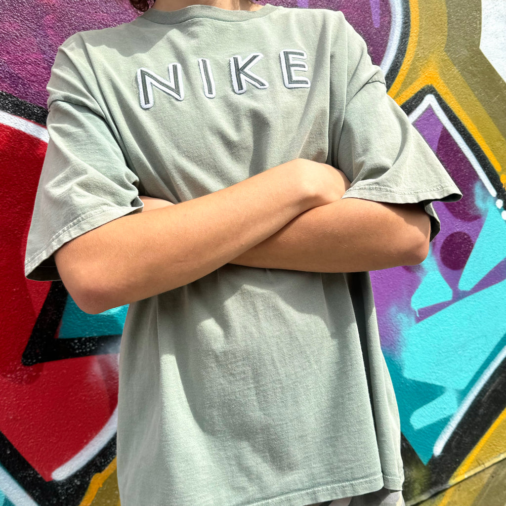 1990'S NIKE STITCHED SPELLOUT TEE - XL