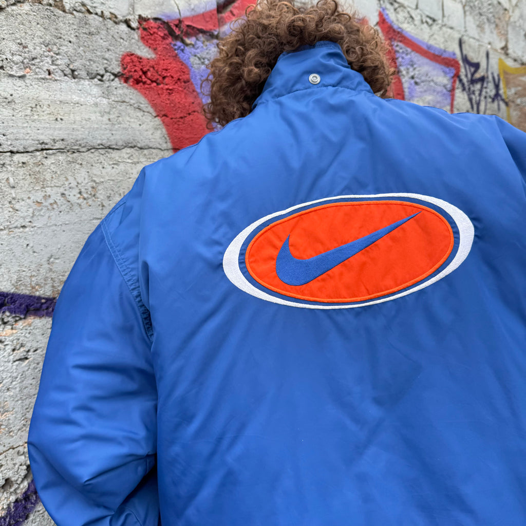 1990'S NIKE SWOOSH QUILTED JACKET - XL/XXL