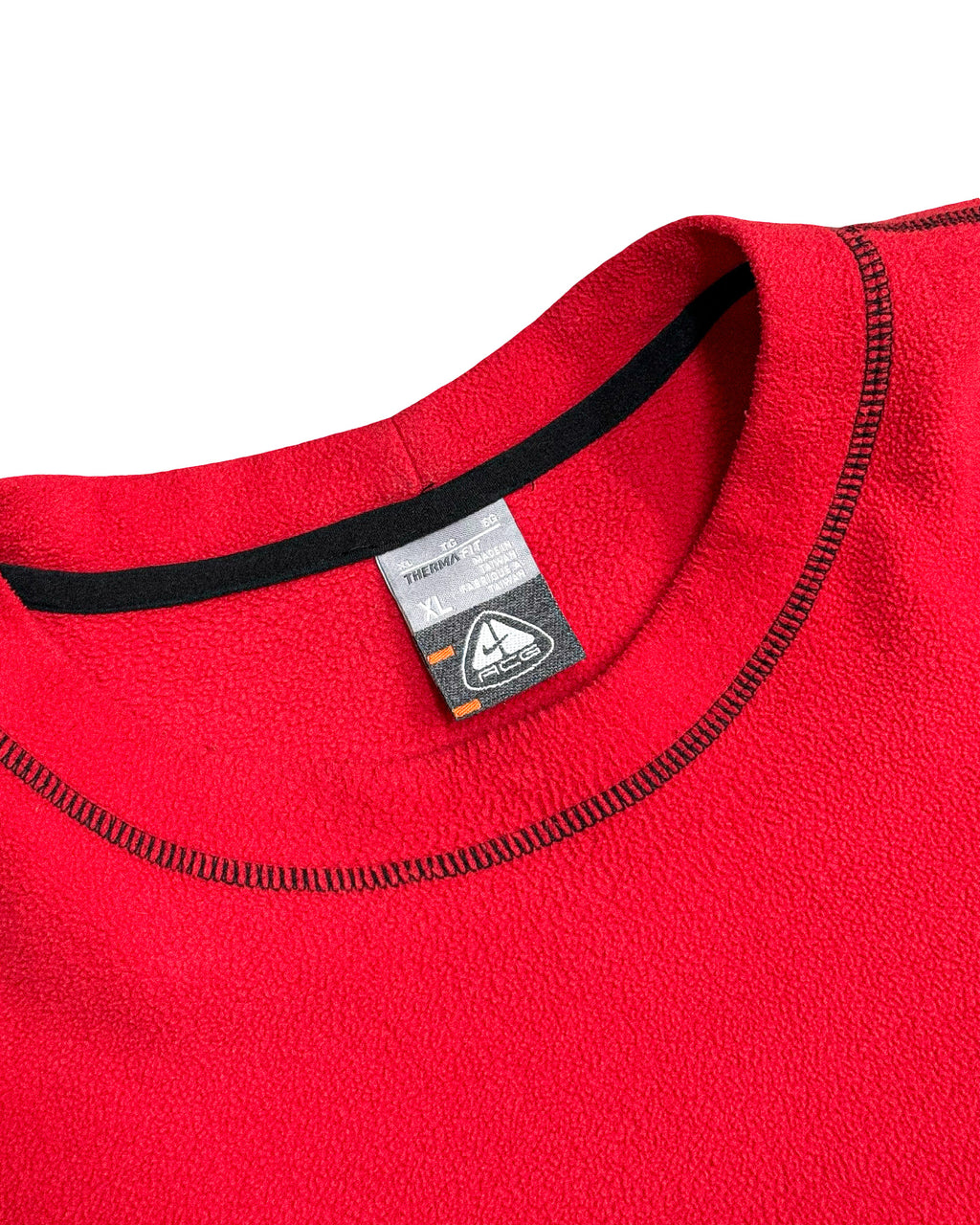 2000'S NIKE ACG CONTRAST STITCH FLEECE SWEATSHIRT - XL