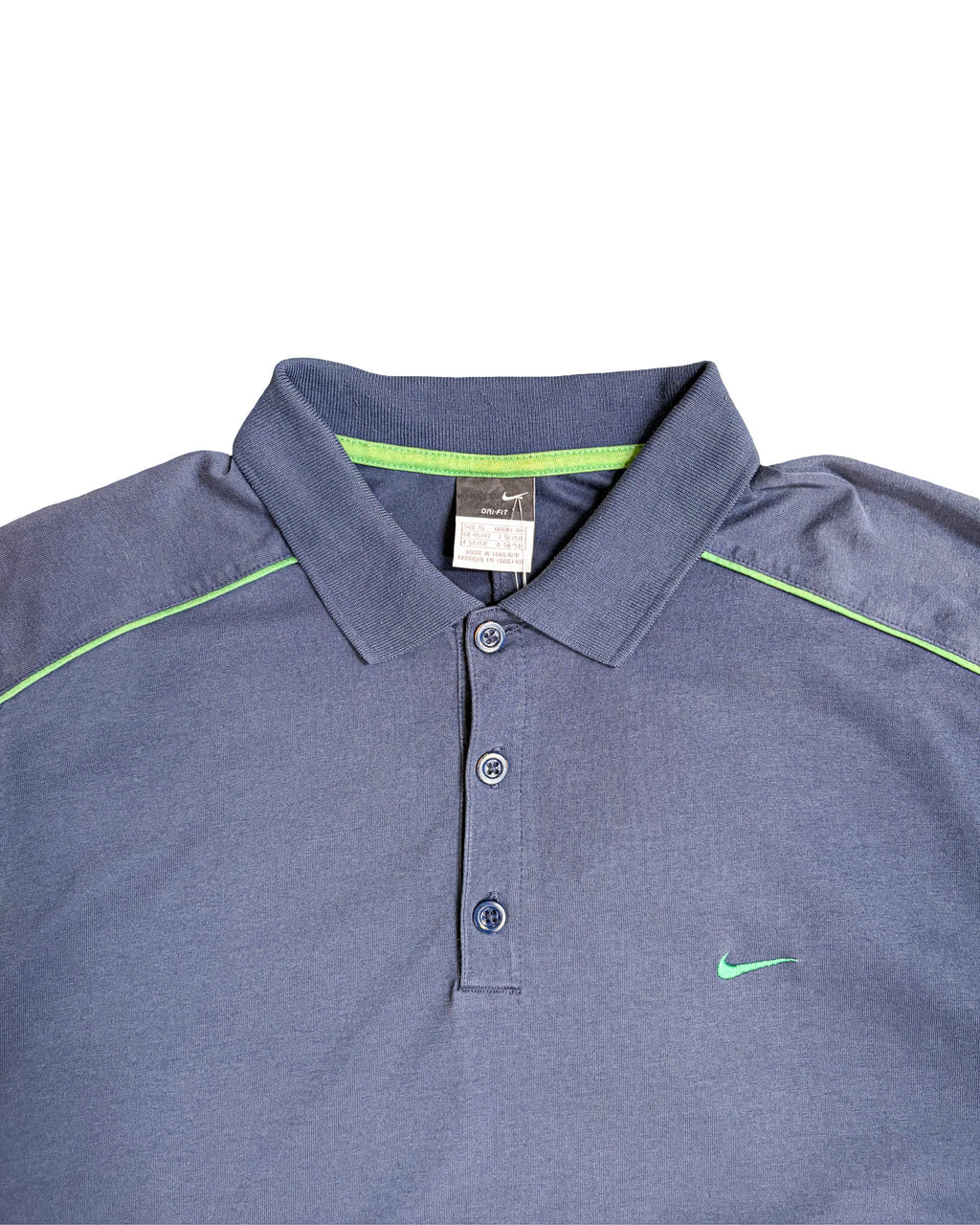 2000'S NIKE CHALLENGE COURT DRI-FIT POLO SHIRT - L