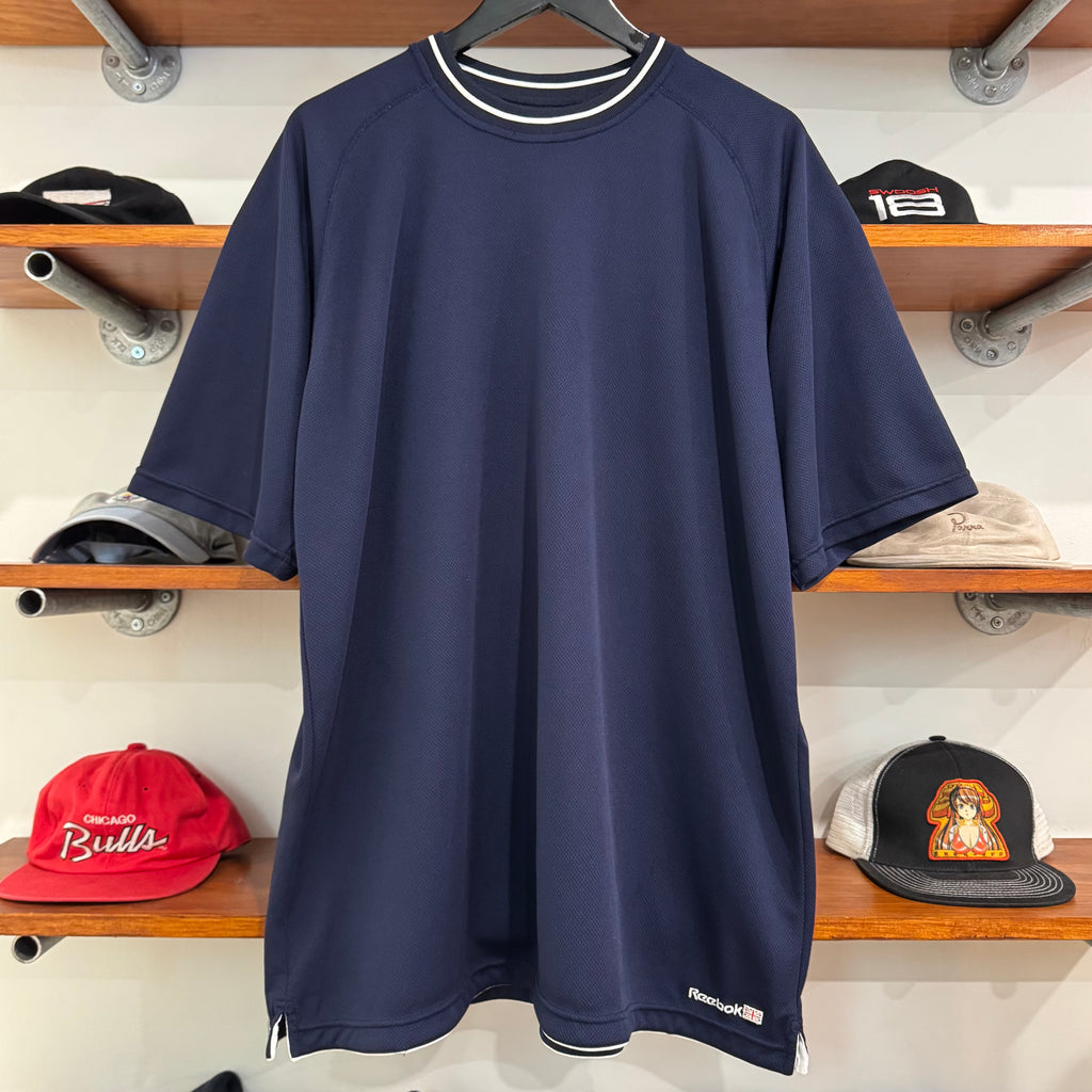 2000'S REEBOK EMBROIDERED MESH TOP - XL/XXL