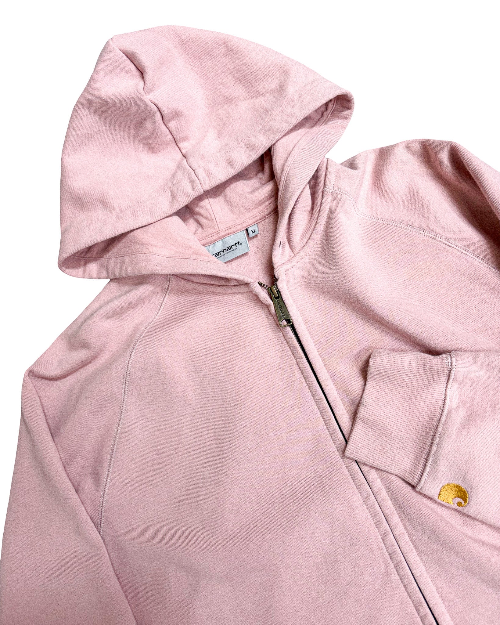 2010'S CARHARTT LOGO ZIP UP JACKET - M/L