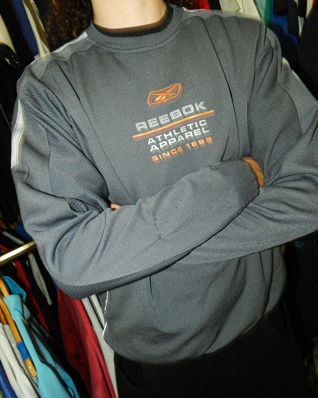 2000'S REEBOK ATHLETIC APPAREL SWEATSHIRT - L