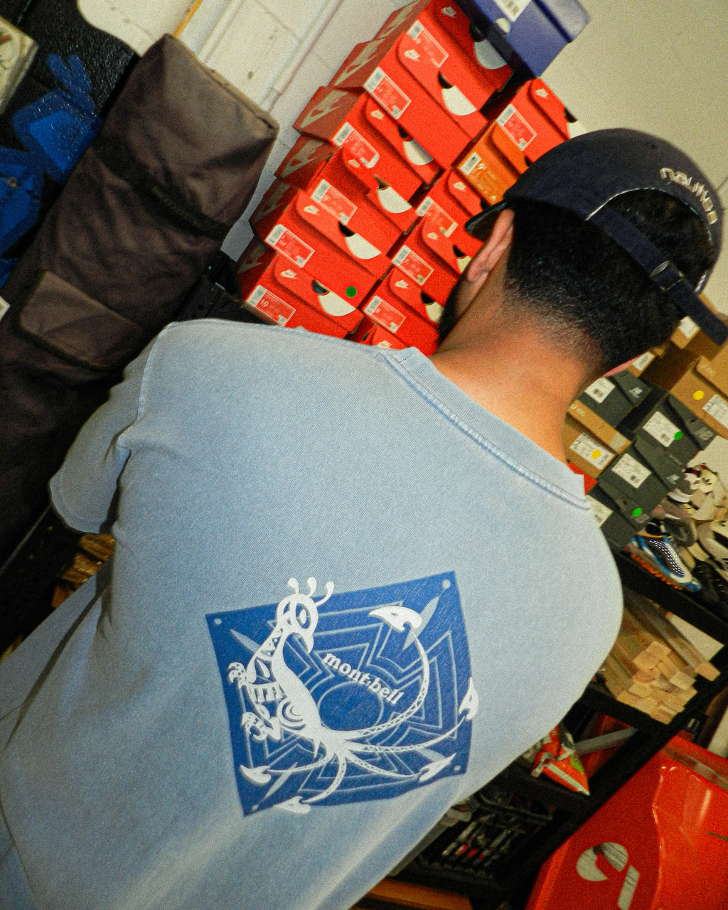 2000'S MONTBELL GRAPHIC TEE - XL