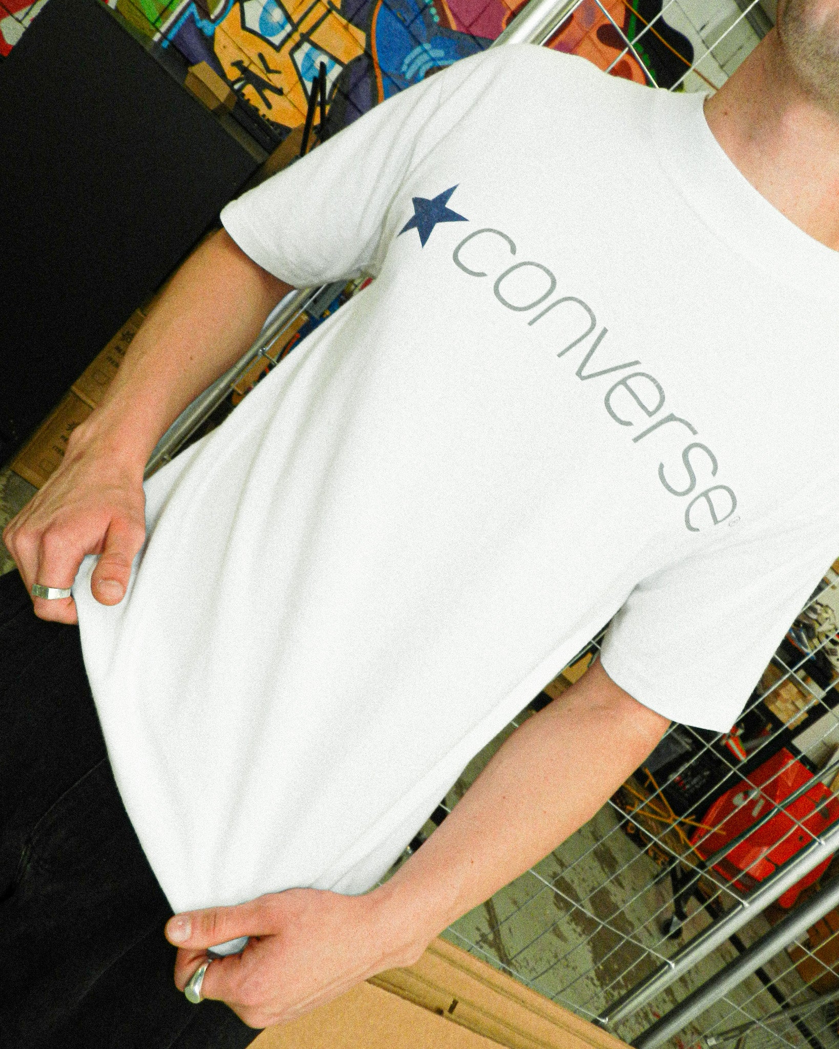 2000'S CONVERSE GRAPHIC TEE - M