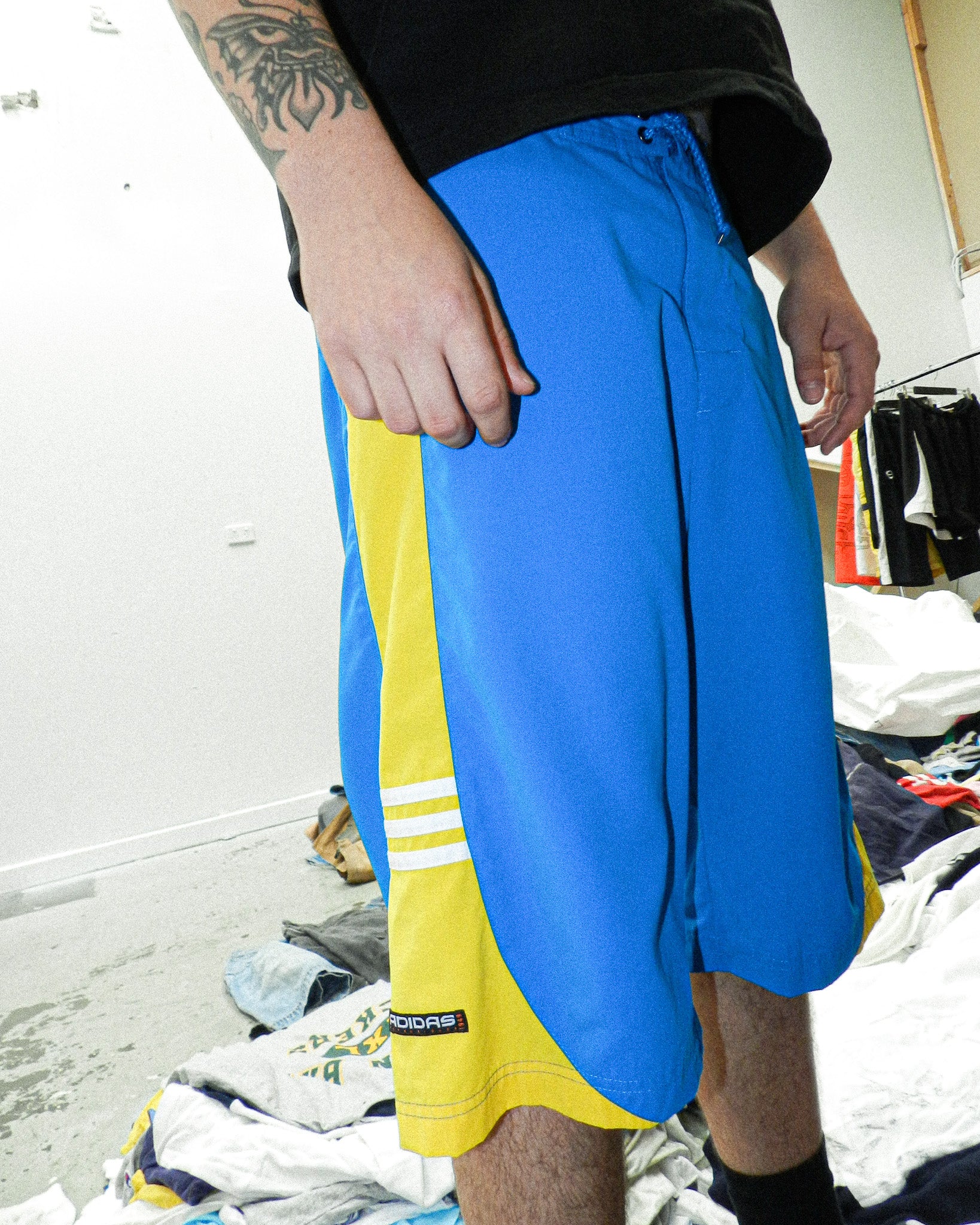 2002 ADIDAS TWO TONE BOARD SHORTS - 34