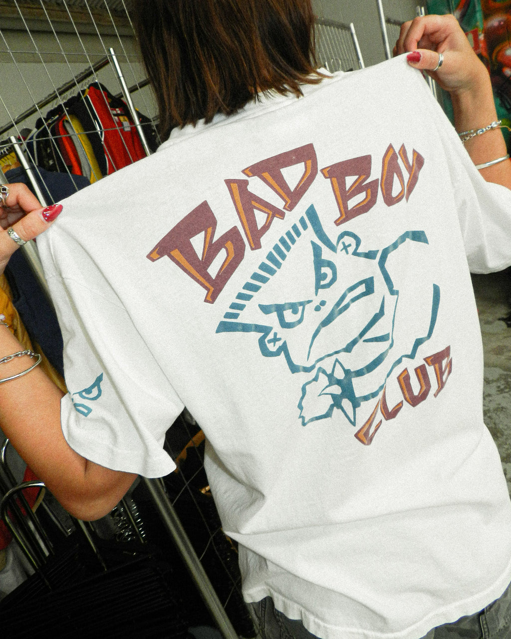 1990'S BAD BOY CLUB GRAPHIC TEE - L