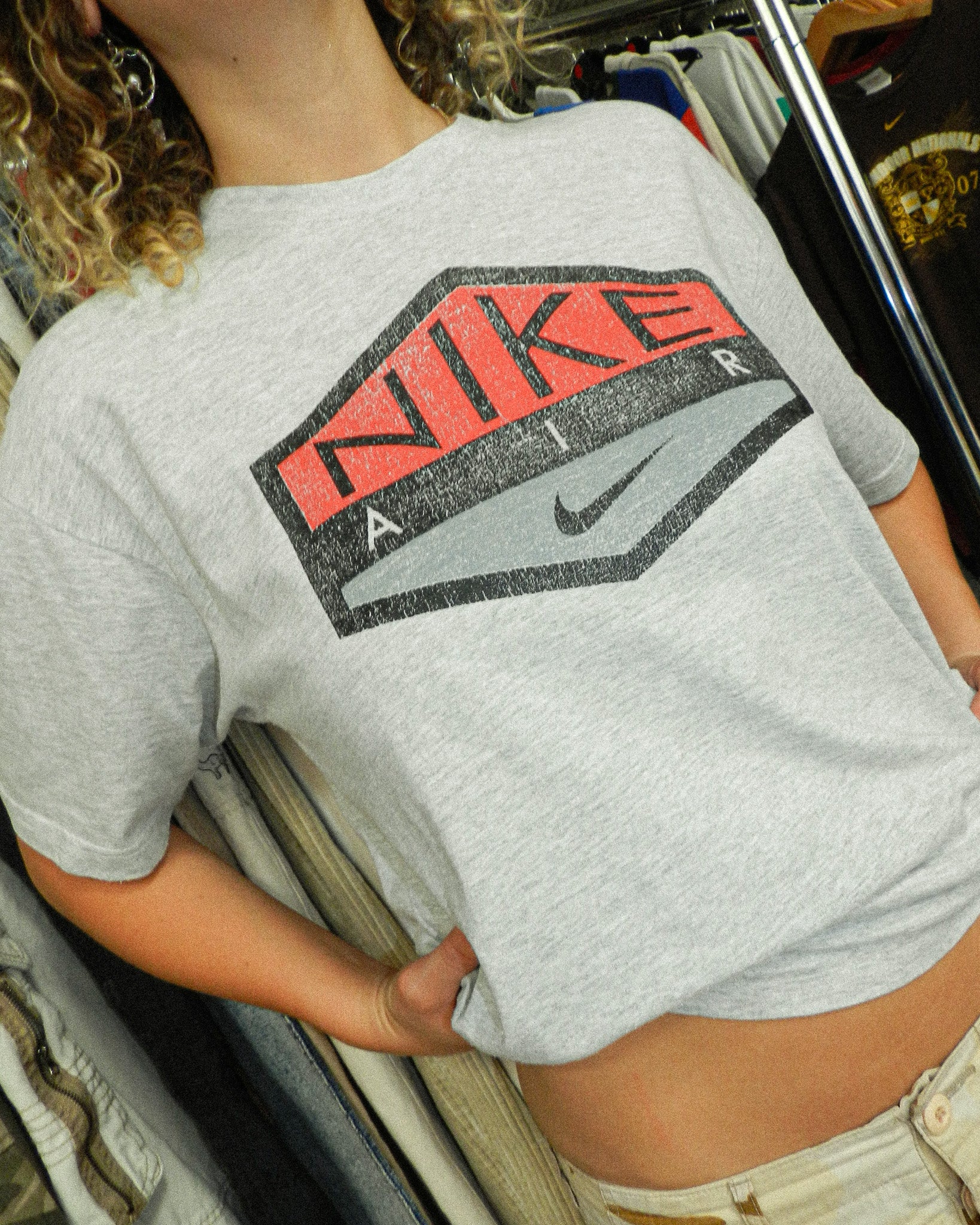 1990'S NIKE AIR GRAPHIC TEE - M