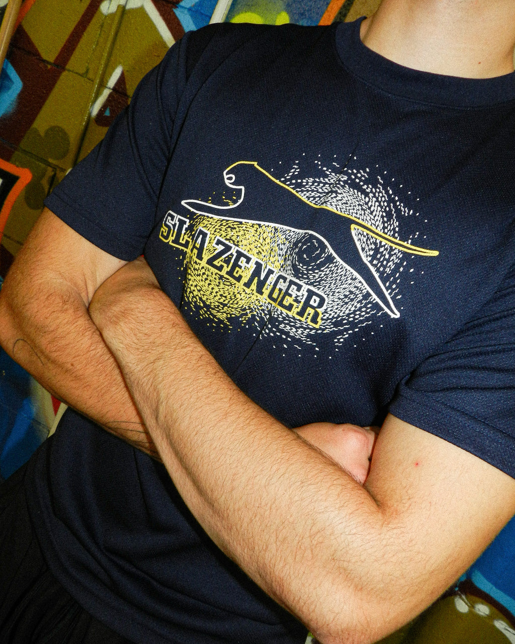 2000'S SLAZENGER ATHLETIC TEE - M/L